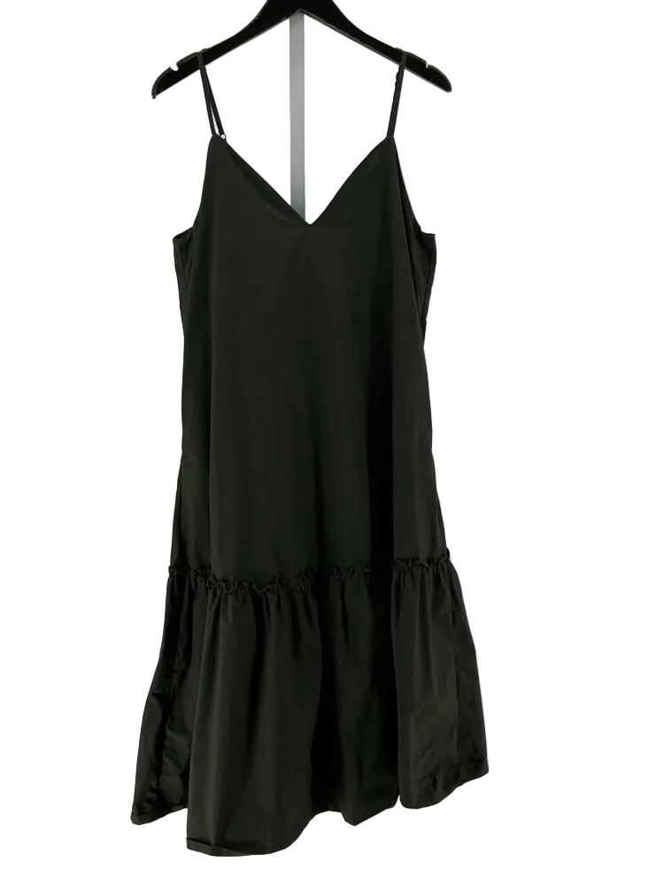 Blue Tassel Size S Green Dress