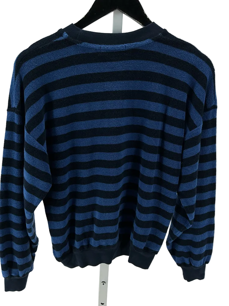 Suzie Kondi Size XS Navy & Blue Shirt