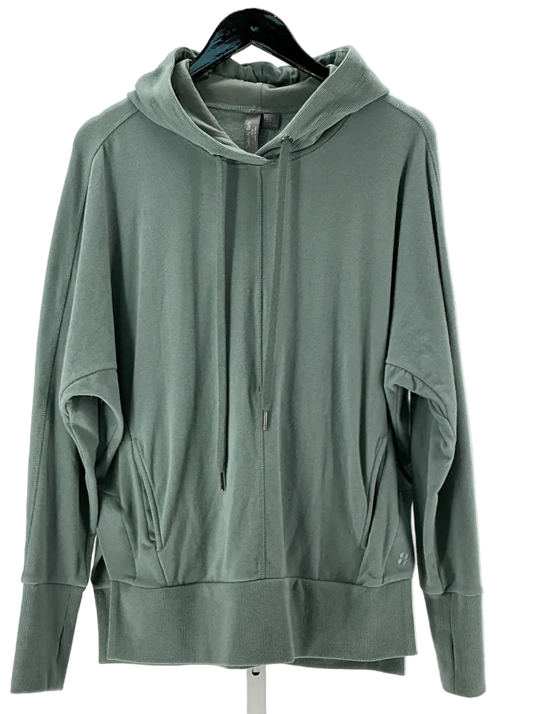 Sweaty Betty Size 6 Green Sweatshirt