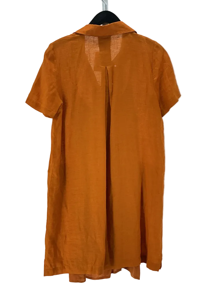 Maeve Size 8 Orange Dress