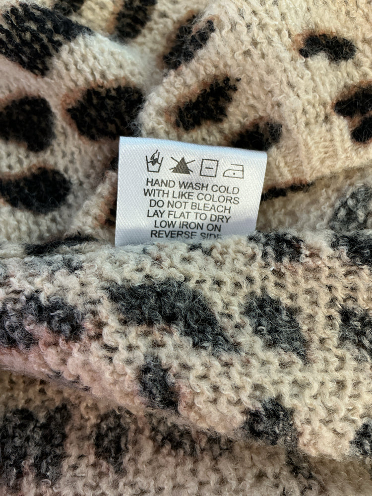 LNA clothing Size XS Tan & Brown Sweater