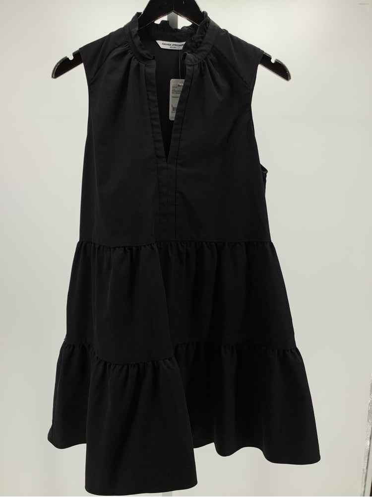Amanda Uprichard Size L Black Dress