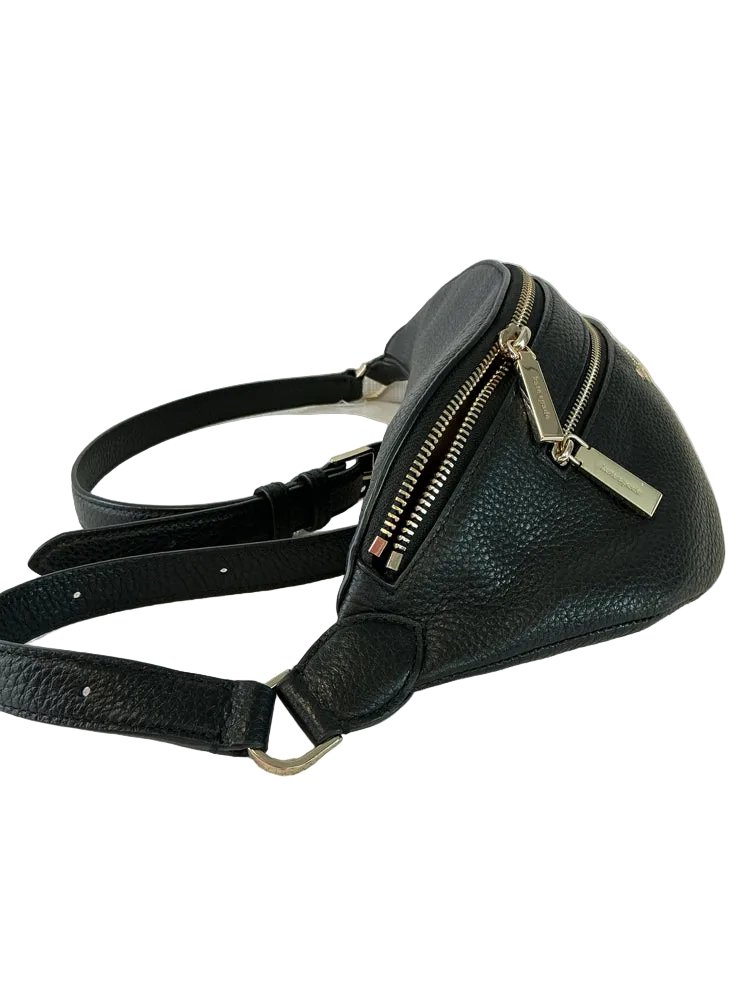 Kate Spade Black Belt Bag