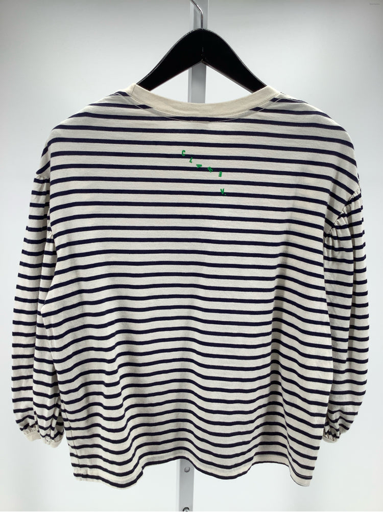 Clare V. Size S Navy & white Shirt