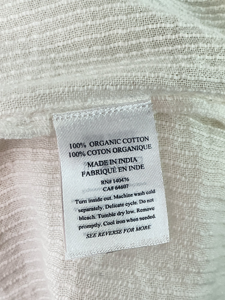 Faherty Size M White Shirt