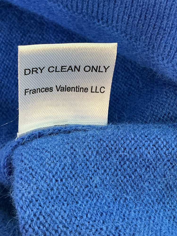 Frances Valentine Size S Blue Sweater