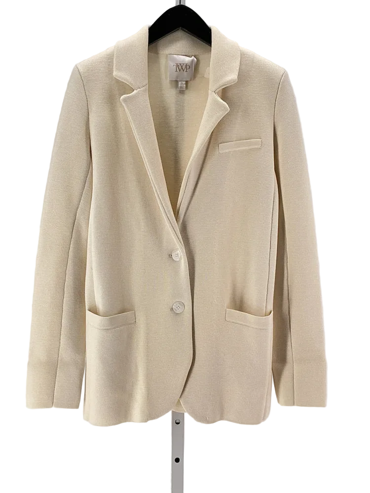 TWP Size S Cream Blazer