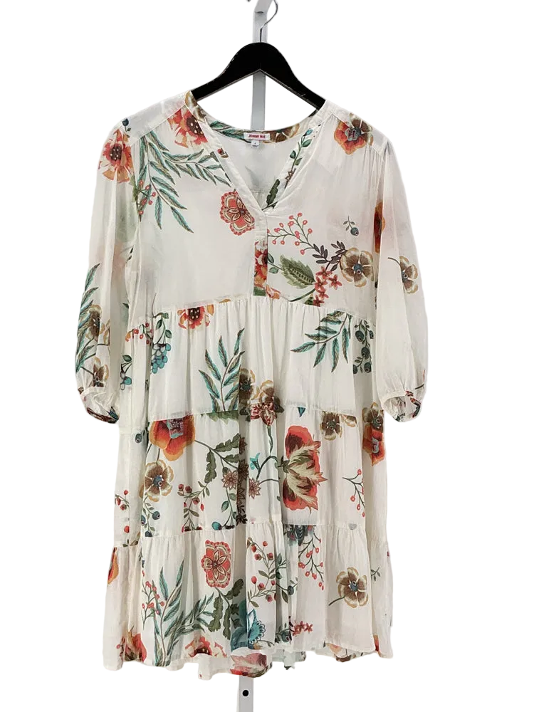 Johnny Was Size S White multi Dress