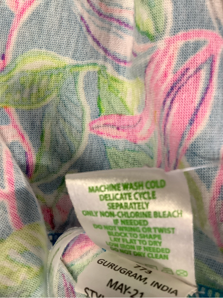 Lilly Pulitzer Size M Blue Multi Alaina Dress