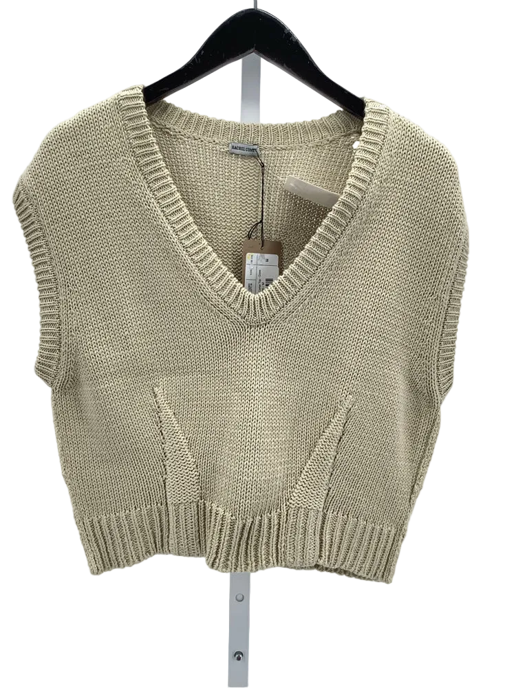 Rachel Comey Size M Tan Corsa Top Sweater