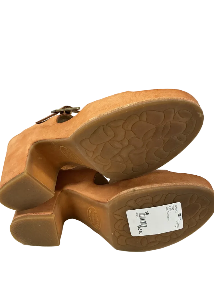 Corkys Shoe Size 10 Tan San carlos Heels