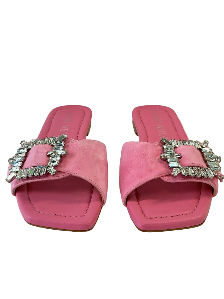 Stuart Weitzman Shoe Size 6.5 Pink Sandals
