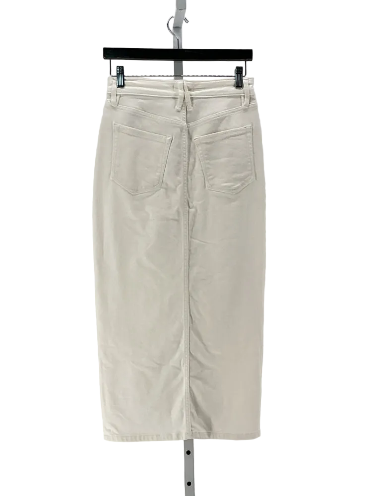 Good American Size 2 White Skirt