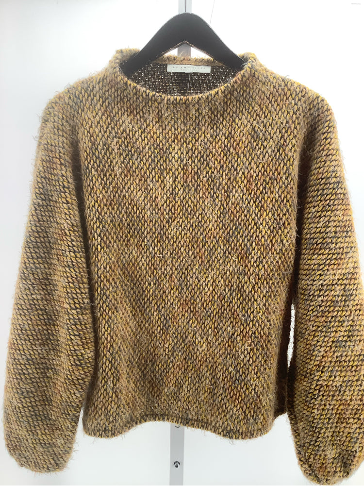 bryn Walker Size L Yellow Multi Anna Sweater