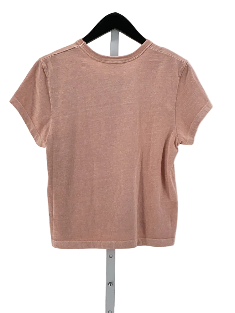 SLVRLAKE Size M Pink Shirt
