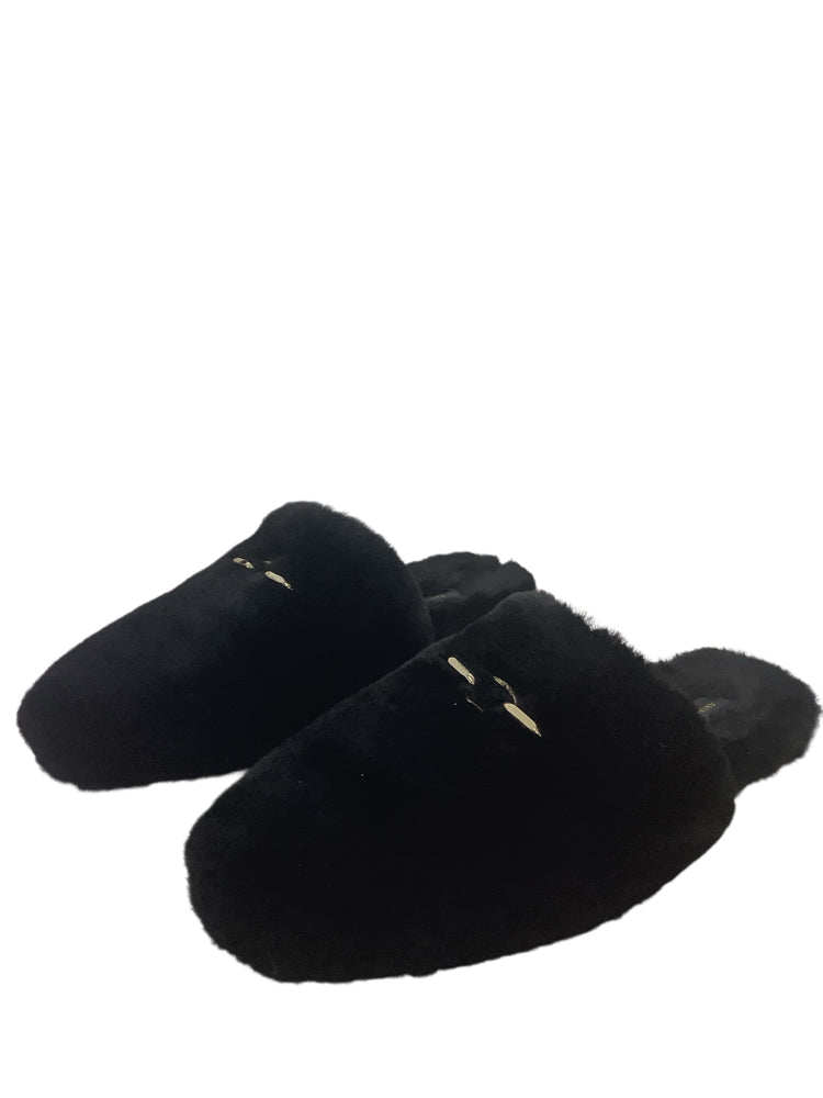Anine Bing Shoe Size 9 Black Mules