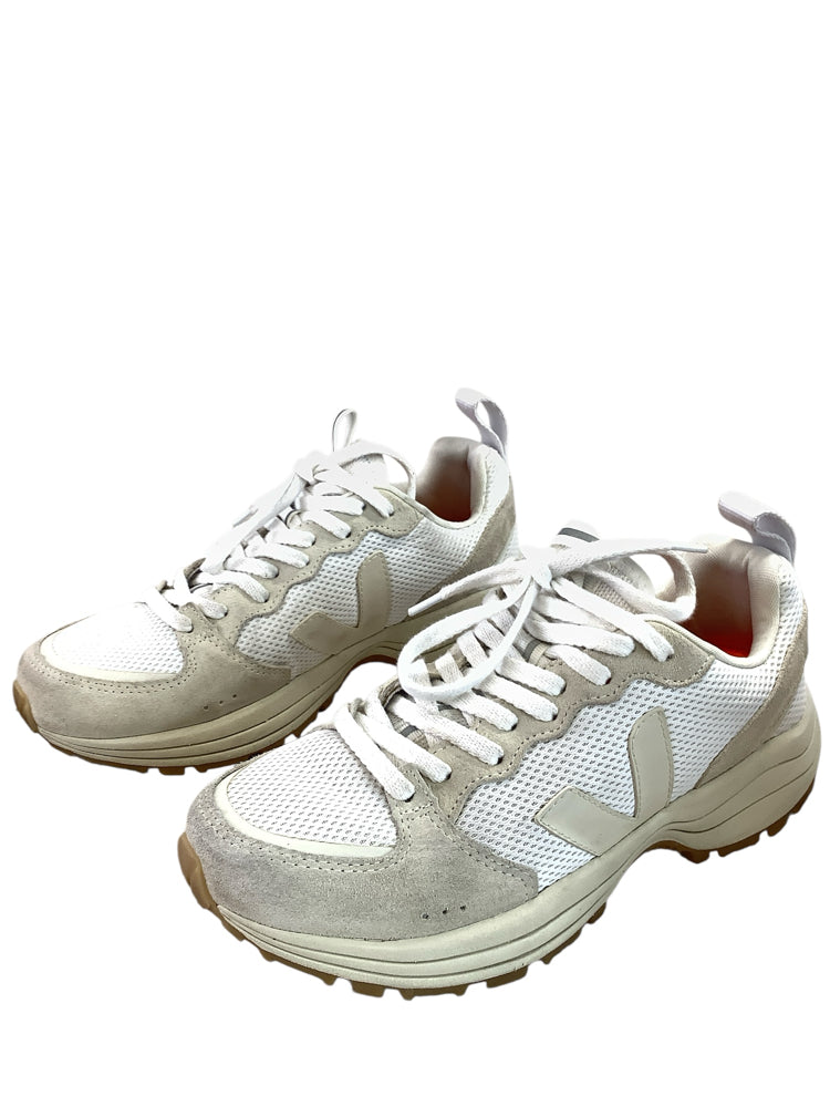 Veja Shoe Size 10 Tan & White Sneakers