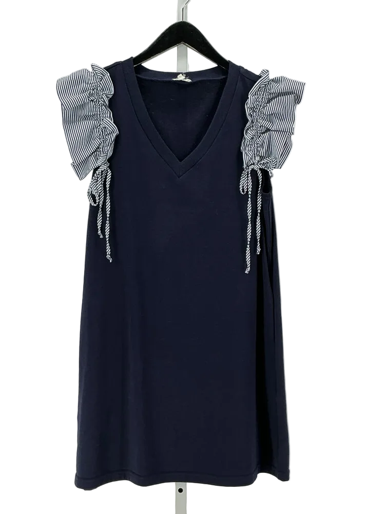 JODIFL Size M Navy & white Dress