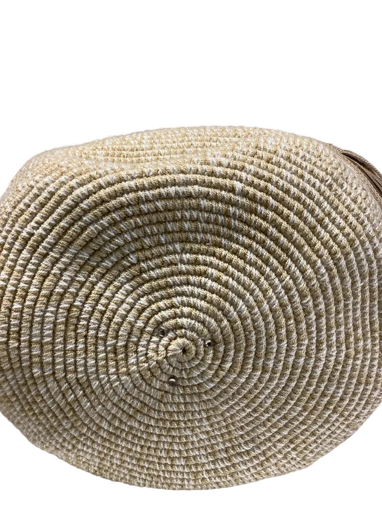 Teiruma Tan & Gold Rocio Bucket Handbags