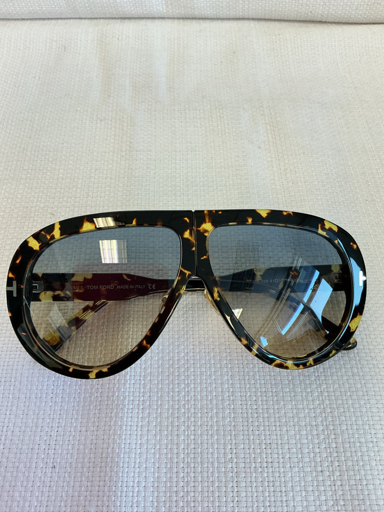 Tom Ford Tortoise Troy Sunglasses