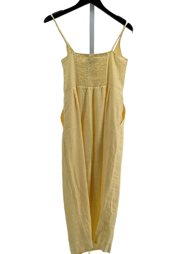 Quince Size S Yellow Dress