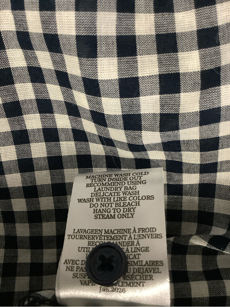 Z supply Size L Navy & white Seaport Shirt