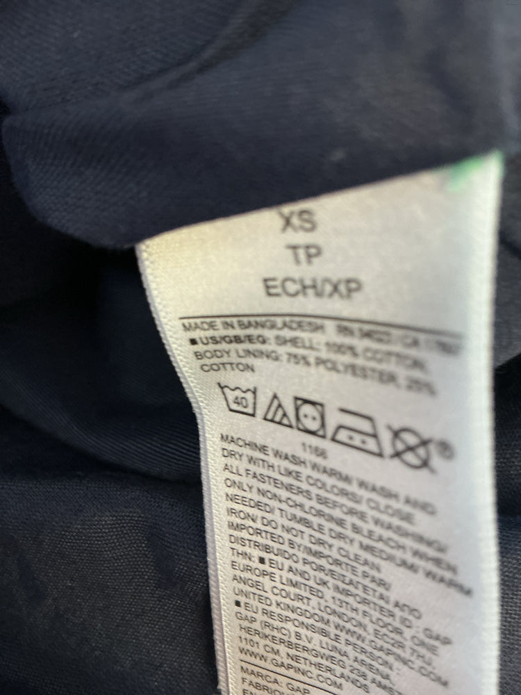 Gap Size XS Blue Jacket