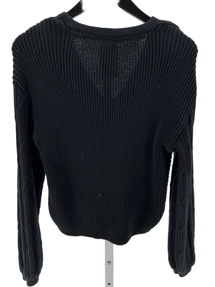 Free People Size M Black Sweater