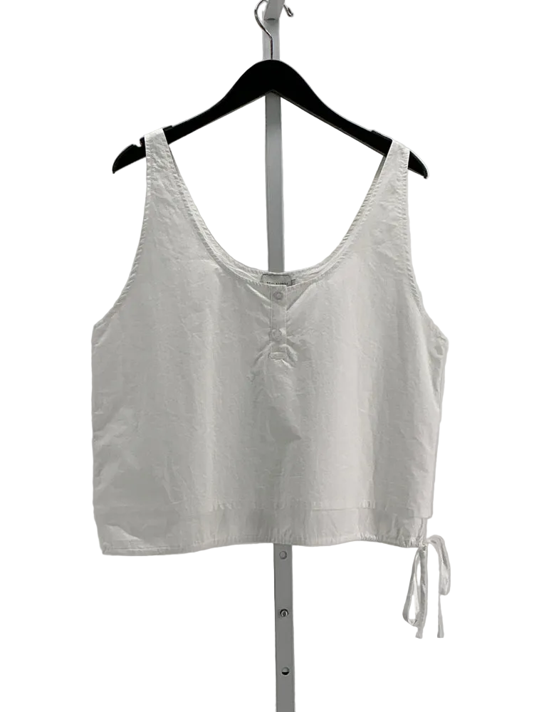 Deiji Studios Size L White Tank Top