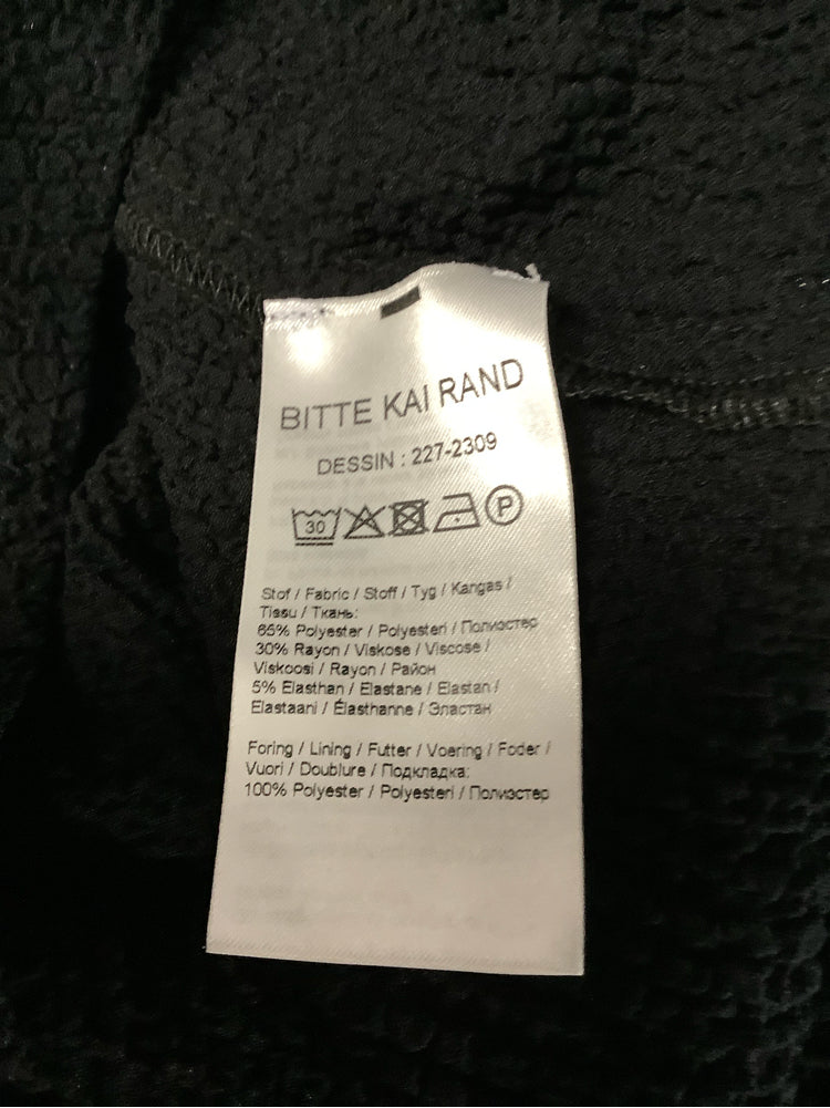 Bitte Kai Rand Size M Black Sakura Dress Top