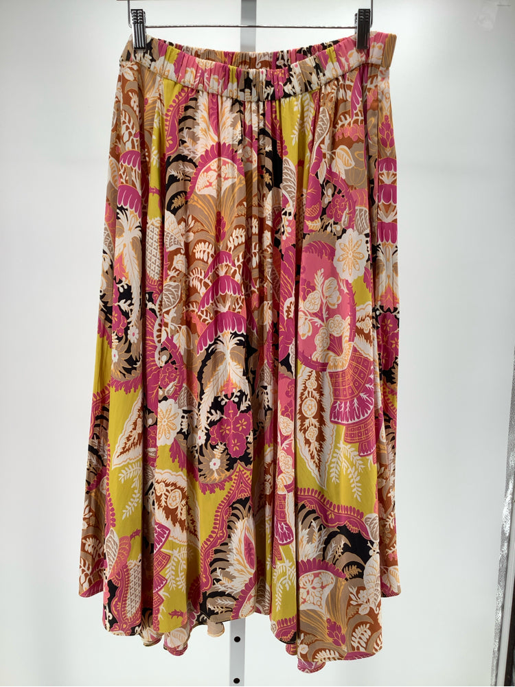 by anthropologie Size M Pink multi Skirt