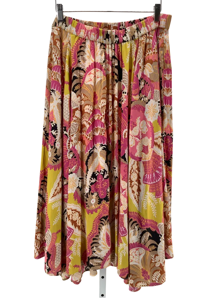 by anthropologie Size M Pink multi Skirt