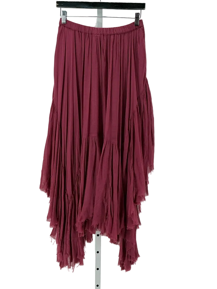 Free People Size S Fuschia Skirt