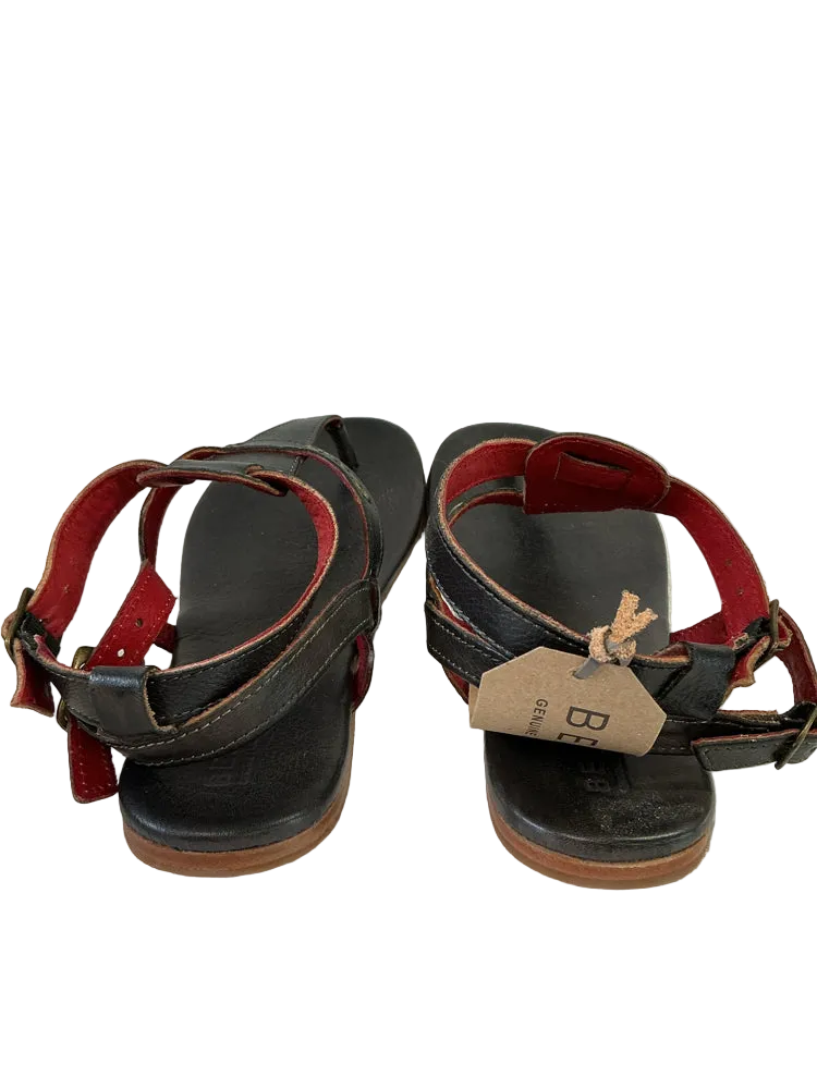 Bed Stu Shoe Size 11 Black Moon Sandals