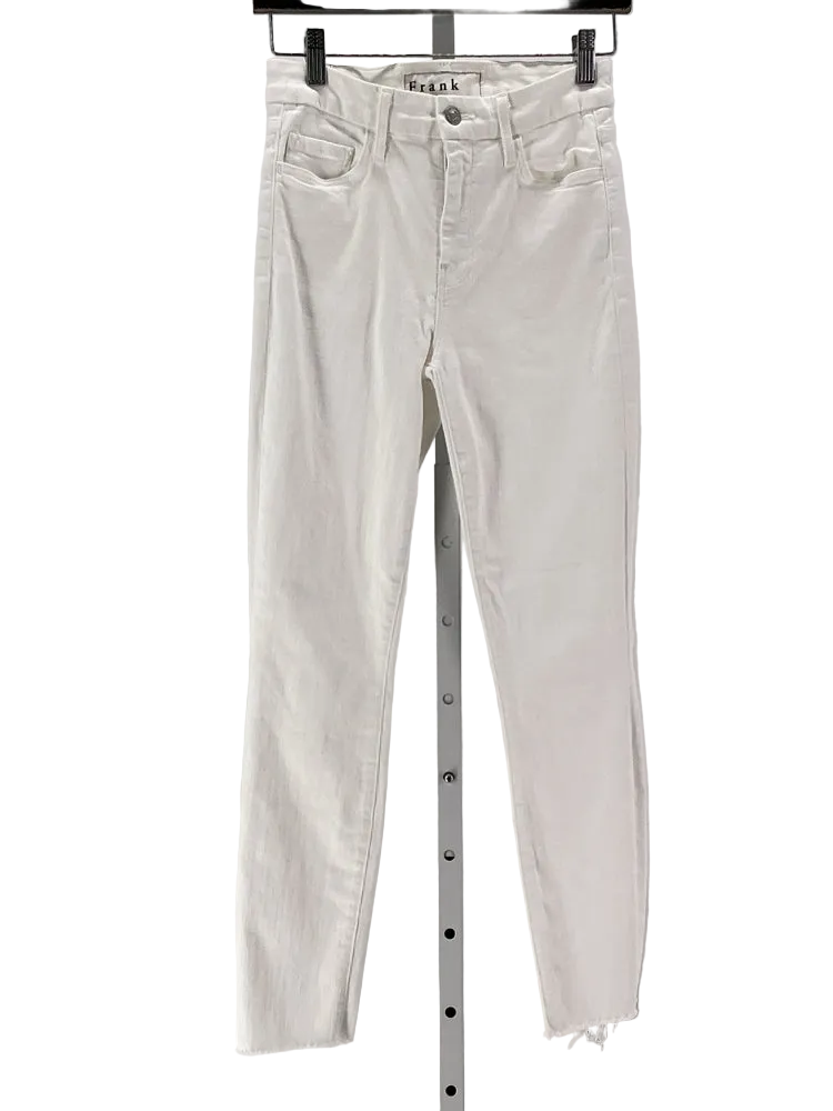 Frank & Eileen Size 26 White Jeans