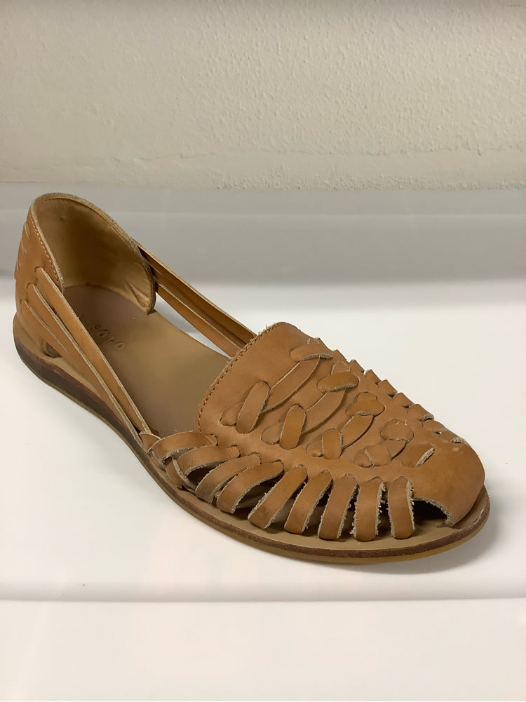 Nisolo Shoe Size 7.5 Tan Huarache Flats