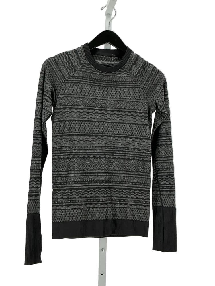 lululemon Size XS Gray Shirt