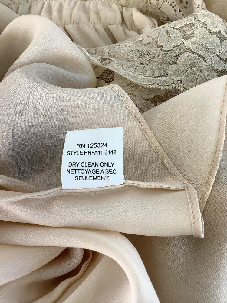 haute hippie Size XS Tan Dress