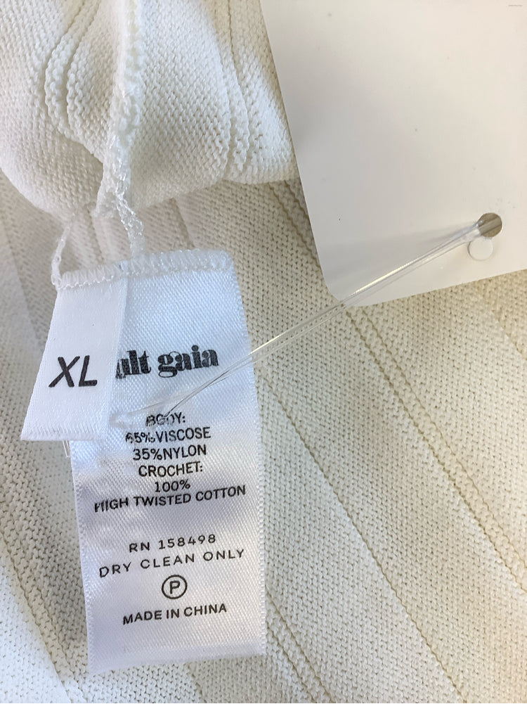 cult gaia Size XL White Dress