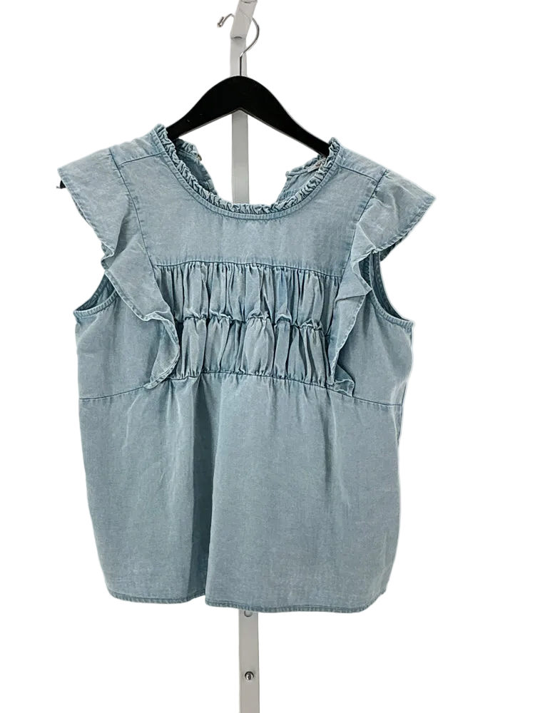 Rails Size S Blue Shirt
