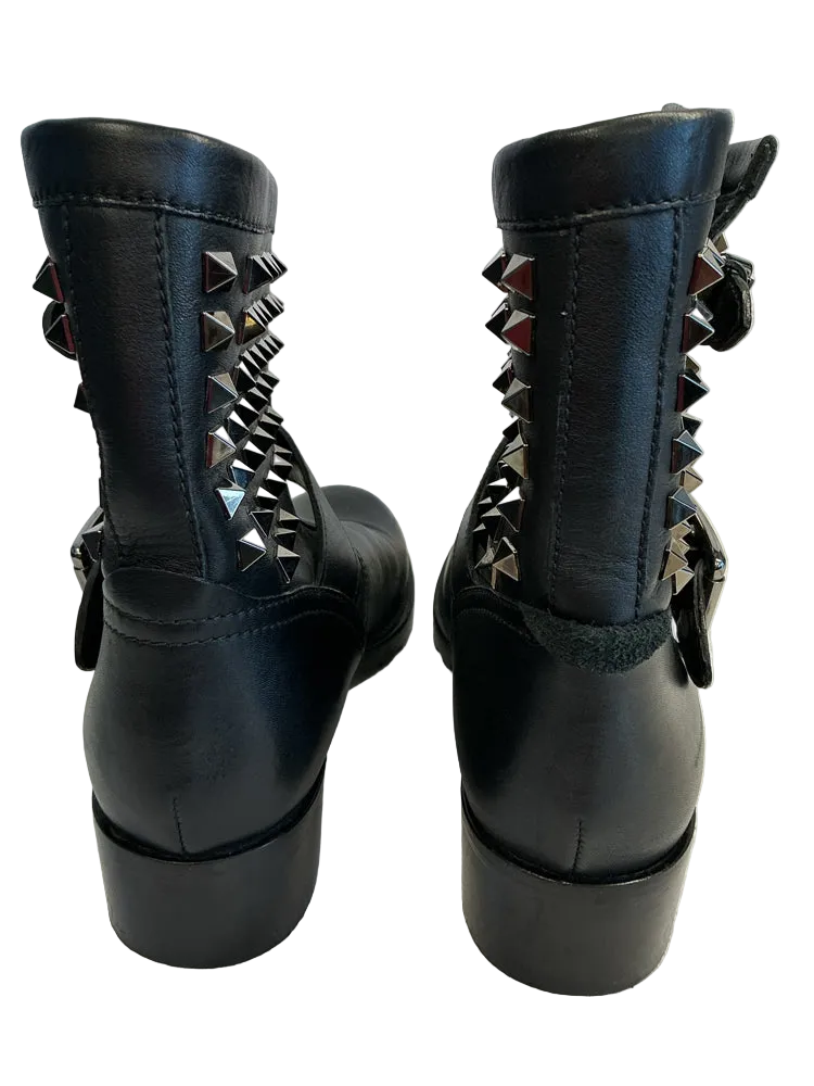 Valentino Shoe Size 9 Black Booties