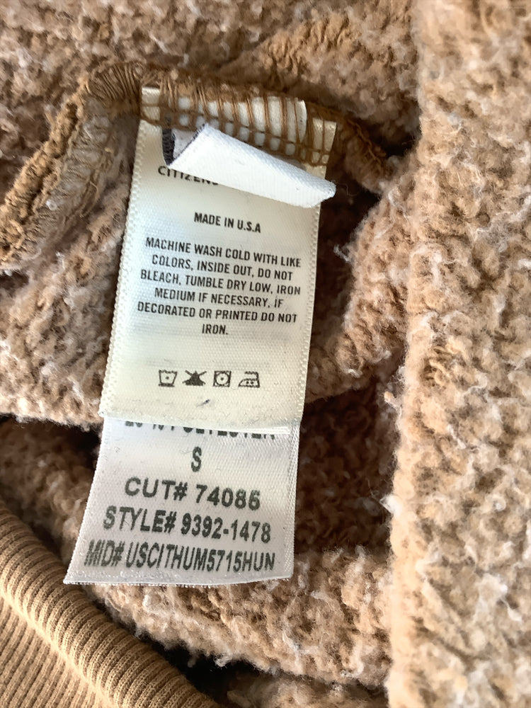 Citizens of Humanity Size S Brown Sweatshirt