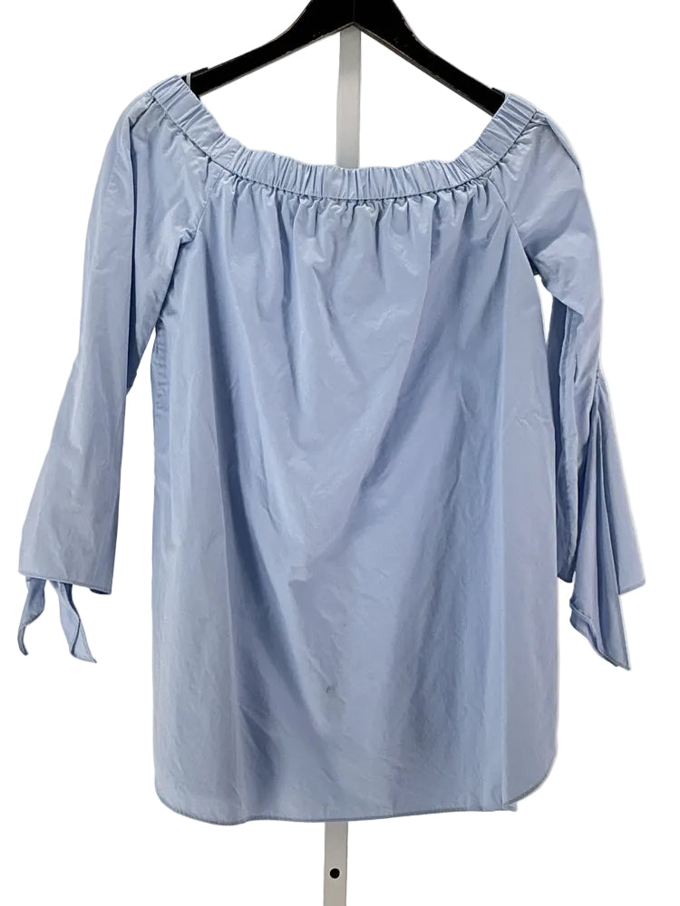 tibi Size 10 Blue Shirt
