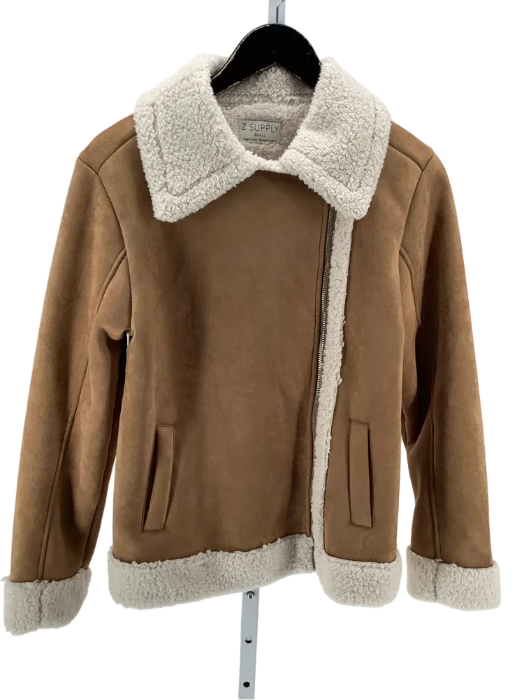 Z supply Size S Brown & white Coat