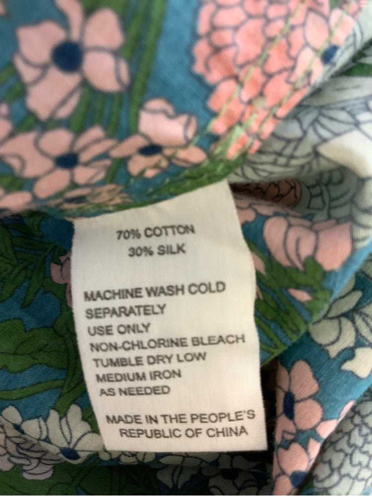 Trovata Size L Green multi Shirt