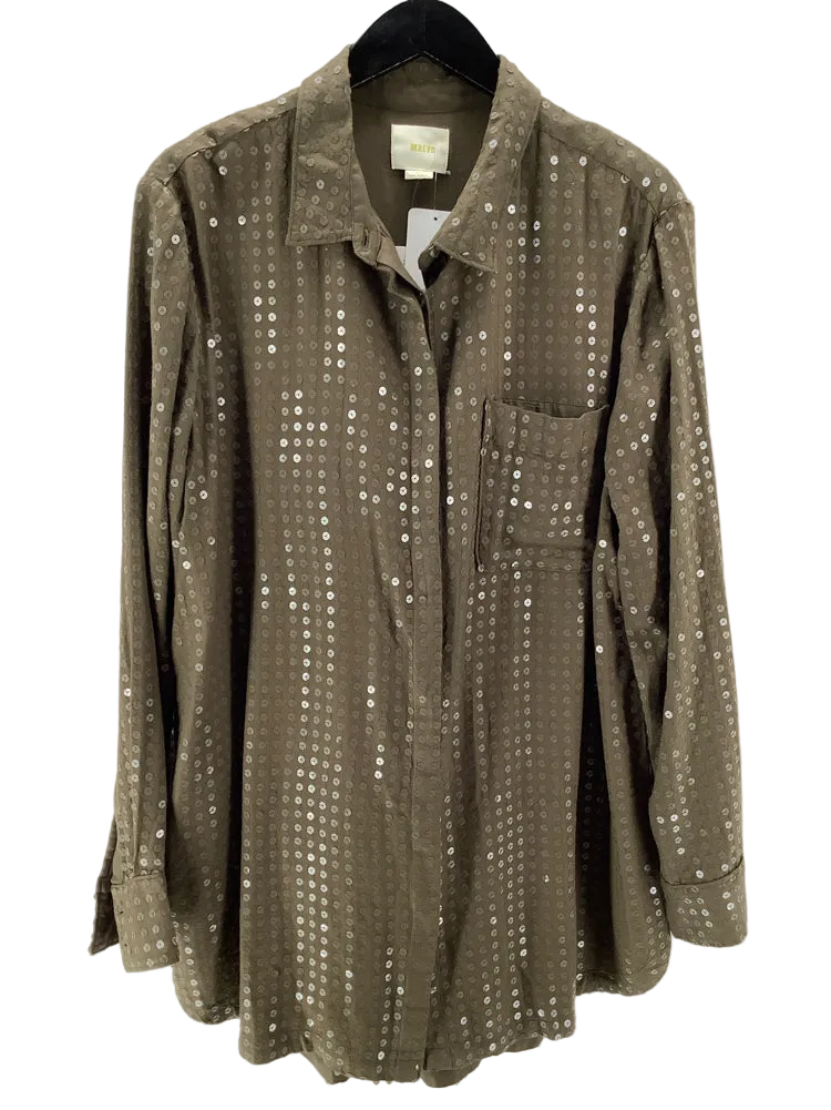 Maeve Size XL Green Shirt