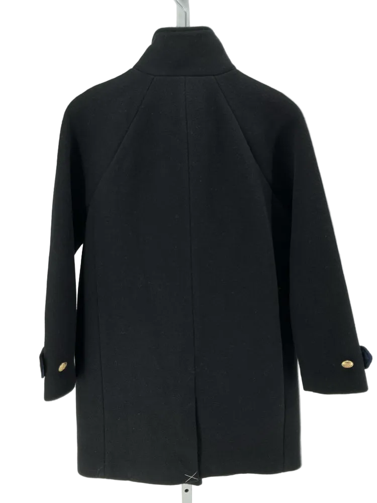 Jcrew Size 00 Black Coat