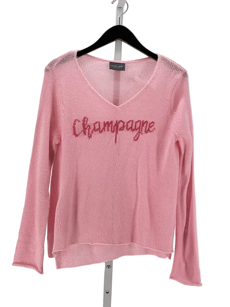 Wooden Ships Size XS Pink Sweater