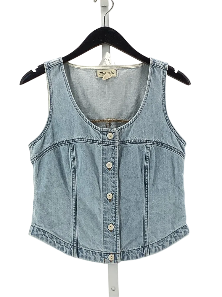 Madewell Size 4 Blue Shirt
