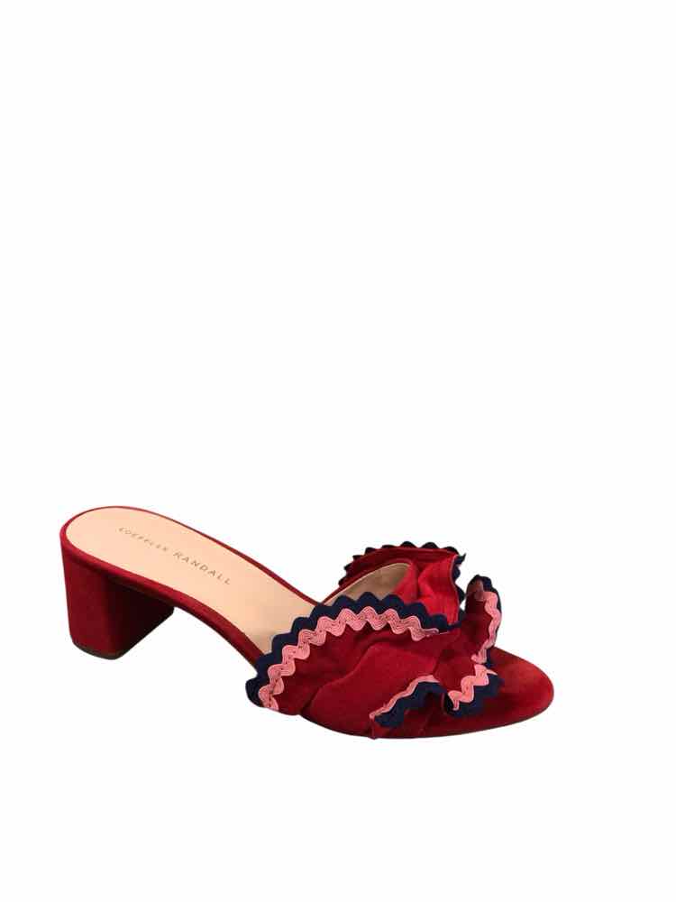 loeffler randall Shoe Size 7.5 Red multi Vera Heels